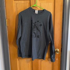 Rewild wolf long sleeve T